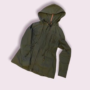 Green cargo jacket rue21